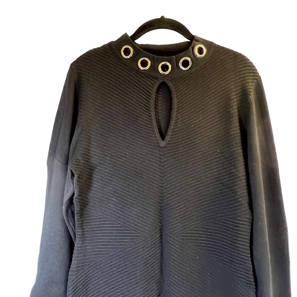 Torrid Women's Dress L Black Fitted Long Sleeve - Picture 3 of 14